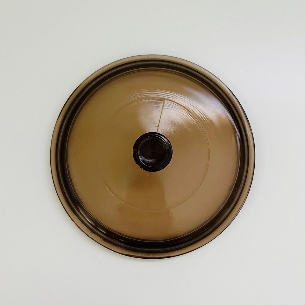 PYREX Visions Amber Glass P-83-C Replacement Lid For 1.5 Qt Saucepan